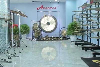 章丘有這樣一家企業(yè),省內(nèi)唯一一家可生產(chǎn)直徑150厘米大鑼